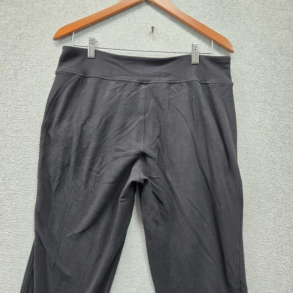 Lululemon Women Activewear Pants 10 Black Joggers High Rise Pockets 28